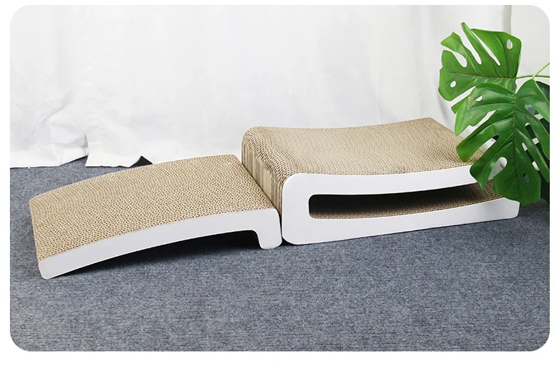 Creative New Blocks Combined Vertical cat Scratch Board Wear-resisting Corrugated Carton Nest cat Toys Wholesale factory