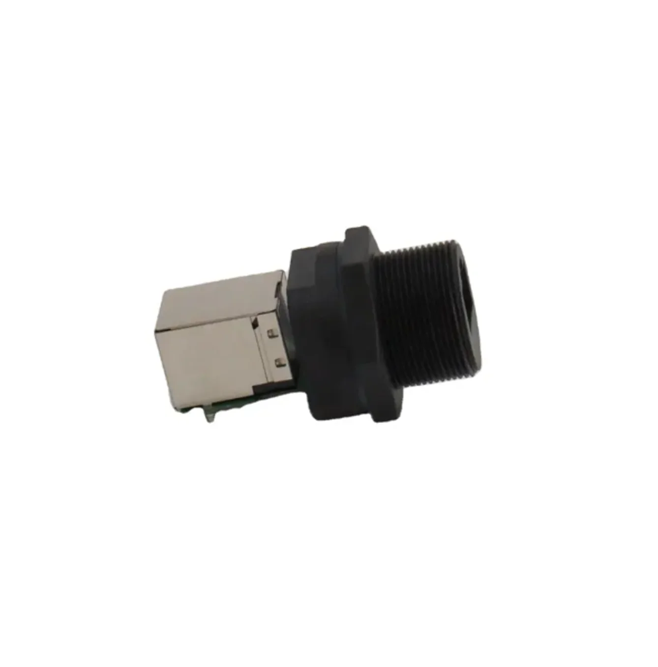 Waterproof Panel Mount RJ45 Connector with Ethernet Cable