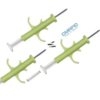 CMRFID Attractive price wholesale rfid animal identification syringe 2.12*12mm em4305 animal pet microchip transponder