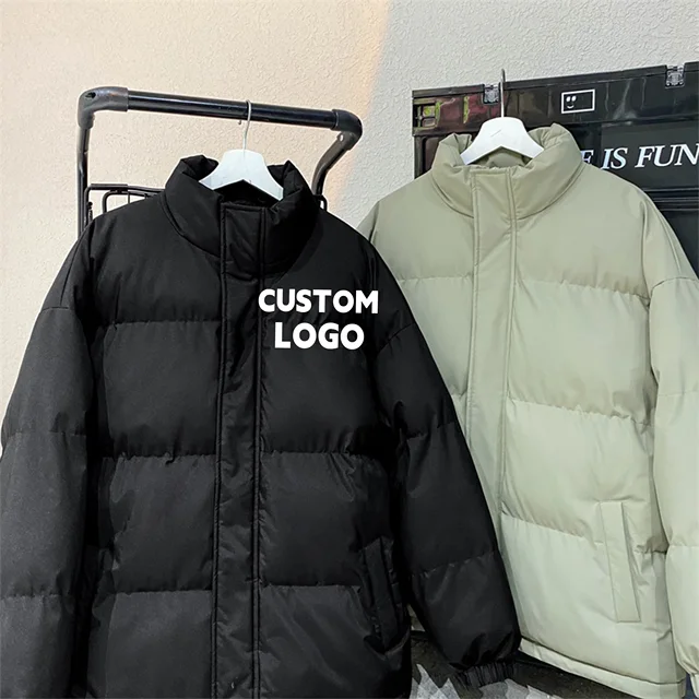 High quality logo customized factory outdoor waterproof jacket winter essential Christmas comfortable down jacket