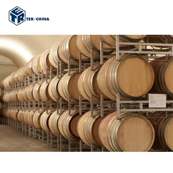 Wine Storage Wine Barrel Holders Rack Secure Efficient Storage Wine Barrel Racks for Winery Heavy Duty Cargo & Storage Equipment