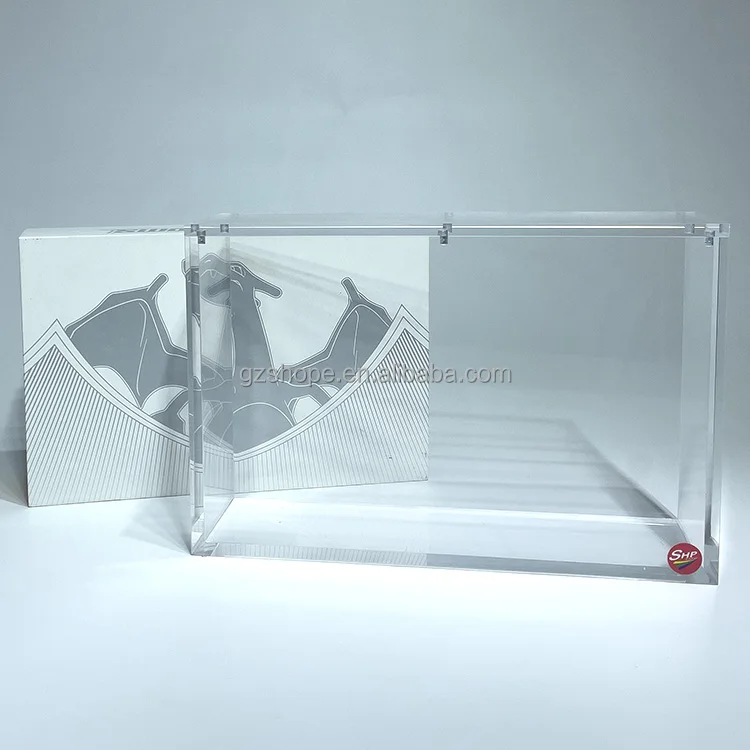 SHP Acrylic Pokemon Charizard UPC Celebrations Ultra Premium Collection  Booster Box Pokemon Card 1st Edition Card Display Case