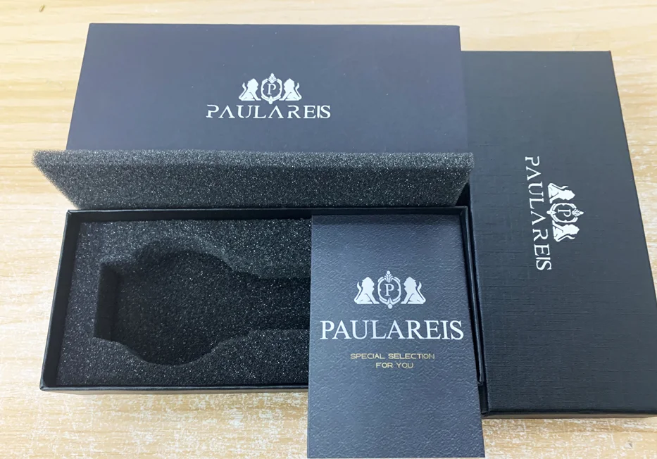 Paulareis Automatic Self Wind Mechanical Net Stainless Steel Nylon Strap Luxury Men New Limited Watch