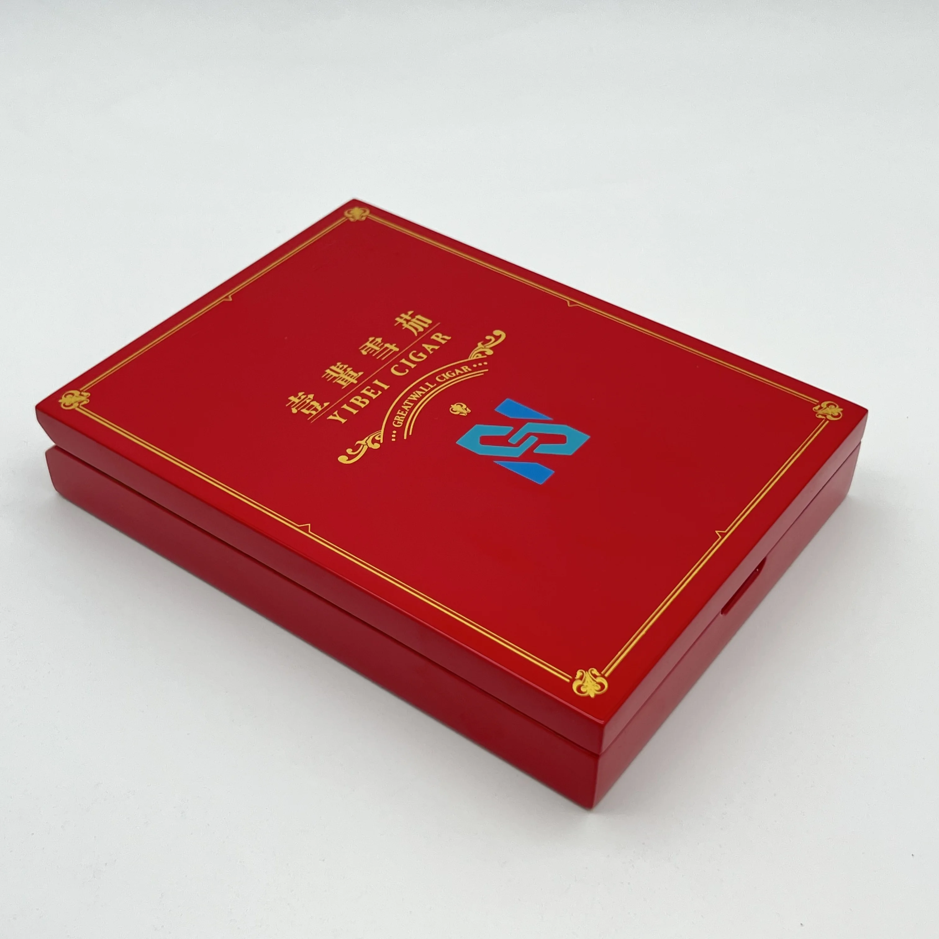 2023 Заводская коробка для сигар на заказ, сделанная из кедрового дерева, сигара хьюмидор, с принтом пользовательского логотипа