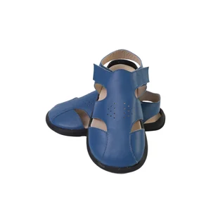 Babyhappy High Quality Casual Kids Slides Sandals Zero-drop Rubber Soles Custom Logo with Strap Closure