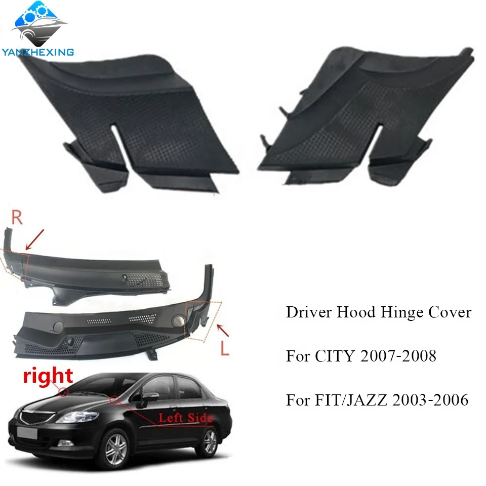 Engine Hood Hinge Cover Cap For Honda City 2007 2008 Fit Jazz Saloon 2003  2004 2005 2006 Gd6 Gd8 74212-sel-p00 74222-sel-p00 - Buy Engine Hood Hinge  