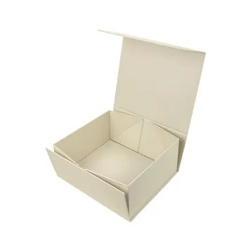 Custom logo luxury collapsible rigid paper boxes foldable Gift Box with Magnetic Flap Lid