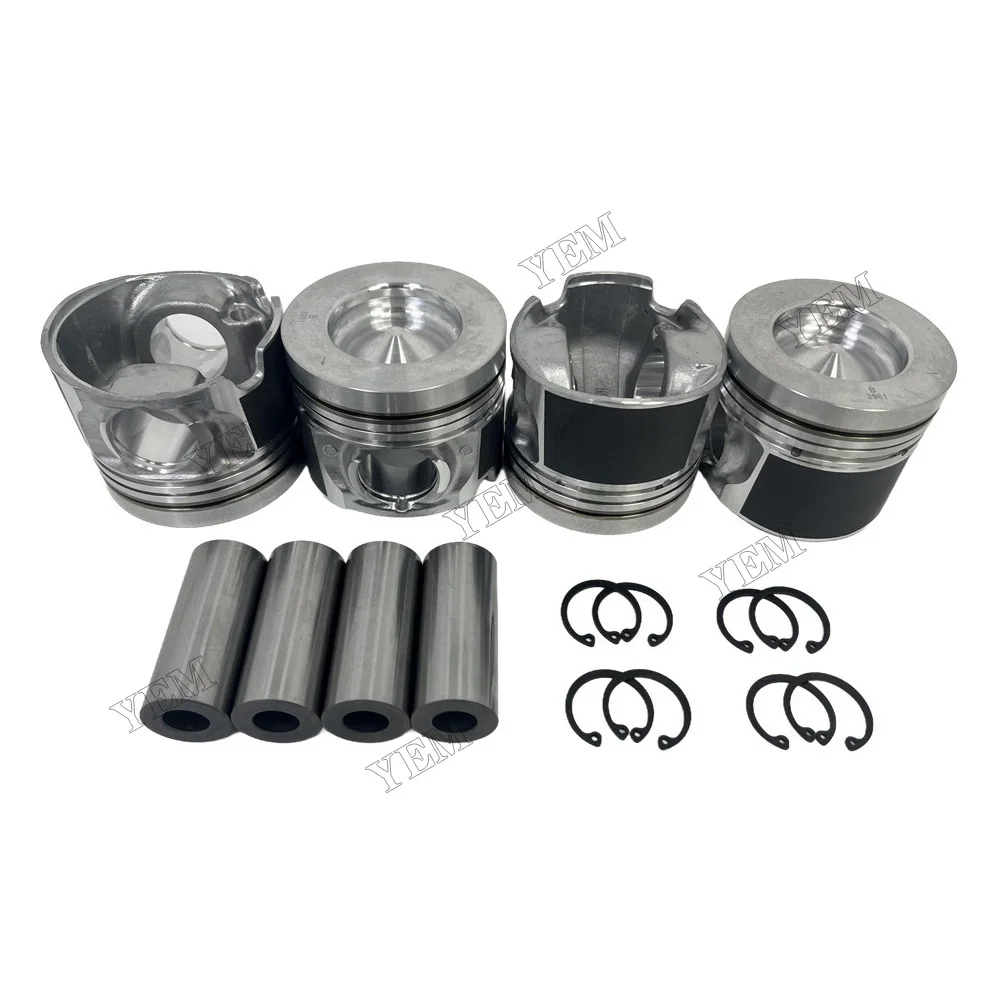 4JJ1 Piston Kit Engine Parts Fits for Isuzu Replaces