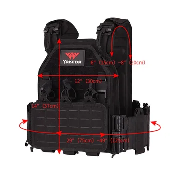 Gilet Tactique Porte-plaques JPC - Léger En Nylon OCP - Système Molle - Homme - Neuf