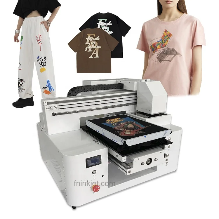 A3 Pro Double Printhead DX9 Multicolor Cheap Cost T Shirt Printing Machine DTG Printer Direct to T-shirt Garment Socks Pants