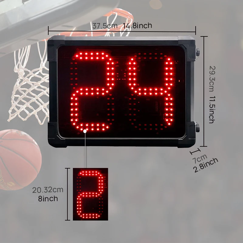 Ganxin Waterproof Clock Shot Counter Drop Shipping Led 24s Shot Clock
