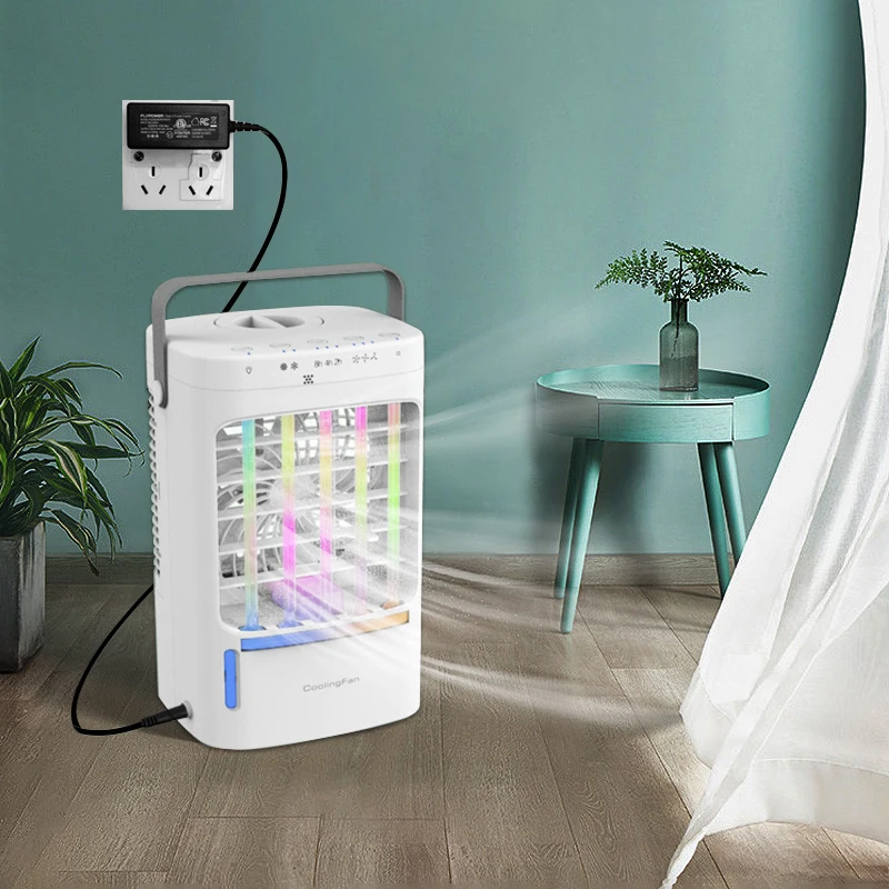 Настольный охладитель воздуха, портативный Настольный распылитель с USB-зарядкой, маленький кондиционер, простой Кондиционер