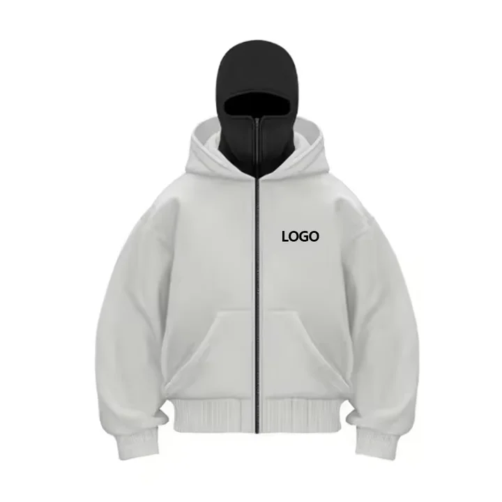 Sudadera Con Capucha Y Cremallera Para Mujer | Con Forro Polar, Pasamontañas Integrado, Estilo Y2K, Cómoda Y Resistente Al Viento