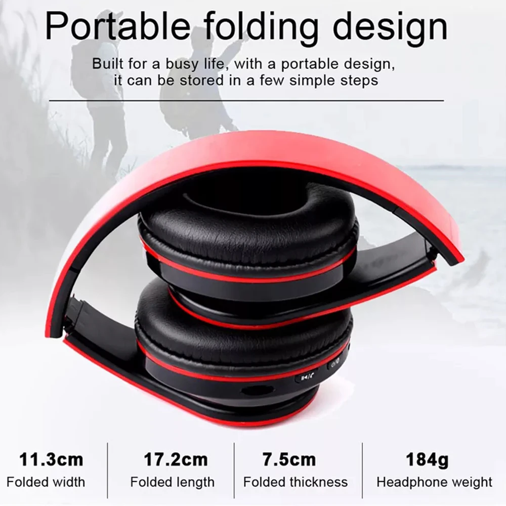 B39 Wireless Headphones Stereo V5 0 Headset Foldable Gaming Earphone