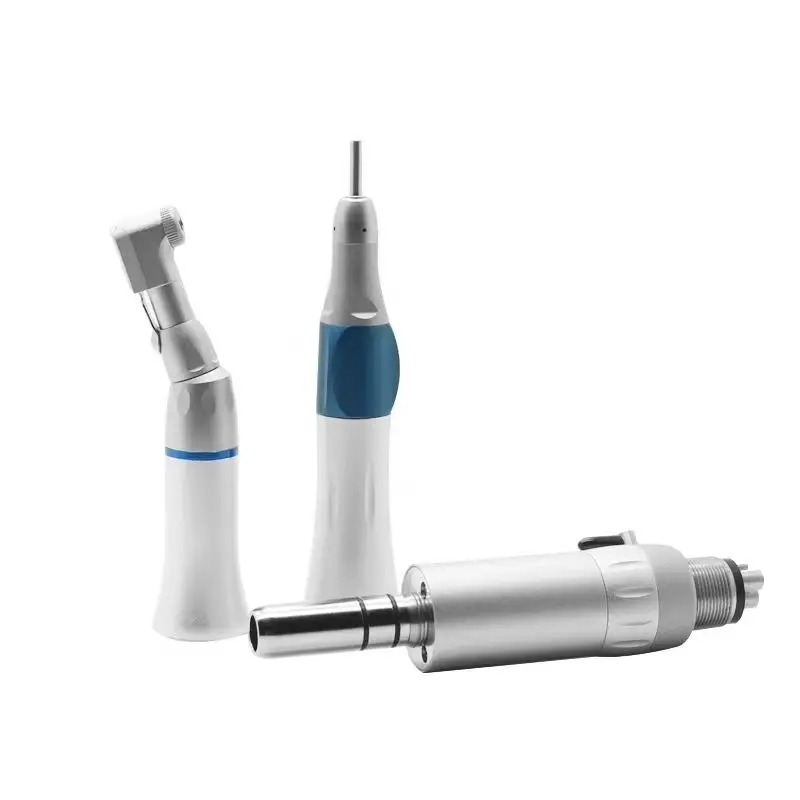 Low Speed Handiece Set  Dental with Straight Head Contra Angle Motor