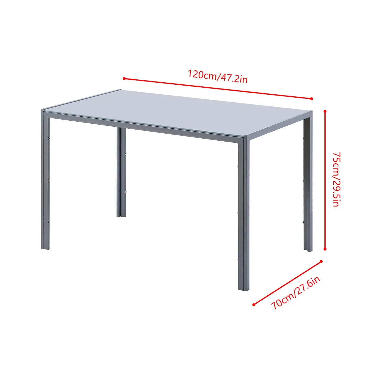 Free Sample Cheap Classic 4 6 Seater Modern Fiber Glass Top Dining Table Set Dining Table and Chair