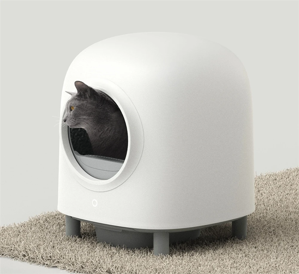 2024 new hot selling petree WIFI App Control second generation Automatic  self cleaning Intelligent Cat Litter Box Cat Toilet