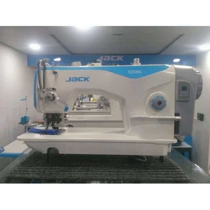 JACK 5558G High-Speed Lockstitch Trimming & Hemming Machine