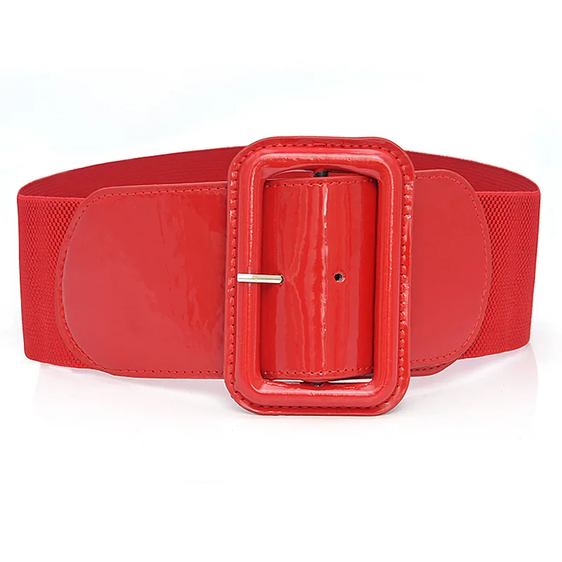 New Classic Chunky Buckle Waist Cinch Belt Vintage Women display picture 3
