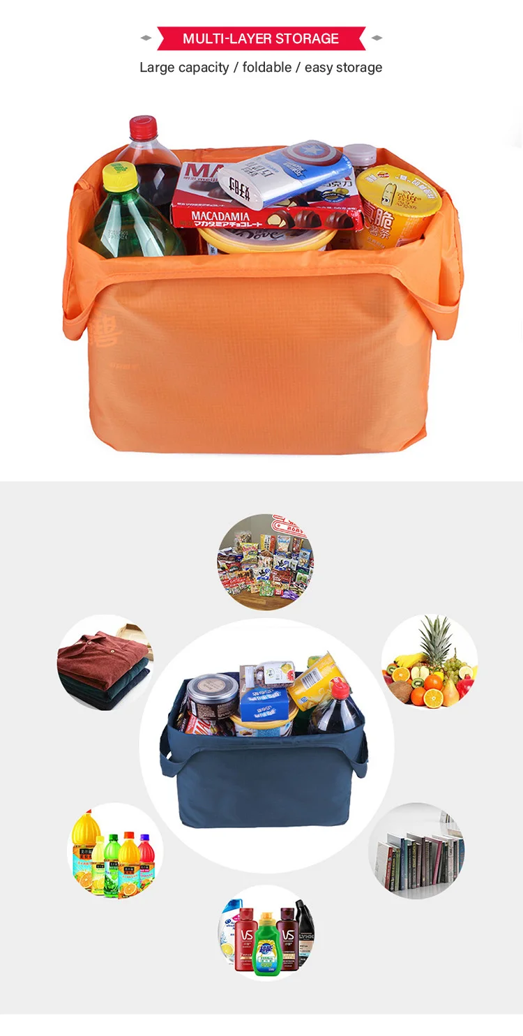 Eco-friendly Foldable Tote Bag - Reusable & Customizable