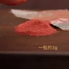 A packet of cinnabar contains approximately 2 grams.