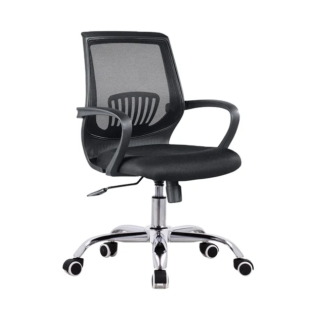 ergonomic mesh fabric modern popular black office chair from manufacturer in China