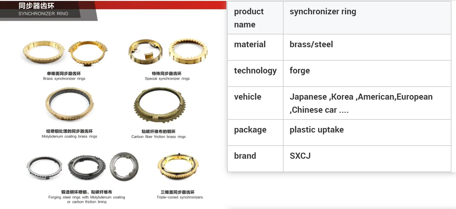 OEM Auto Parts 33364-26010 Transmission Synchronizer for
