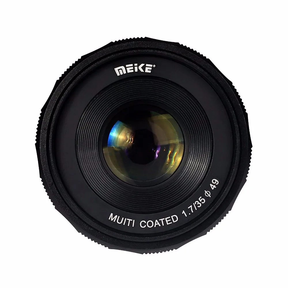 (未使用･未開封品)　Meike MK-E-35-1.7 35mm F1.7 大口径 マニュアルフォーカス 単焦点 APS-C Sony Eマウント デジタル ミラーレスカメラ用 NEX 3 NEX 3N NEX 5 NEX 0pbj0lf Amazon.com : Meike 35mm F1.7 Large Aperture Manual Focus