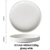 Blanc brillant de cuvette de 8.5 pouces