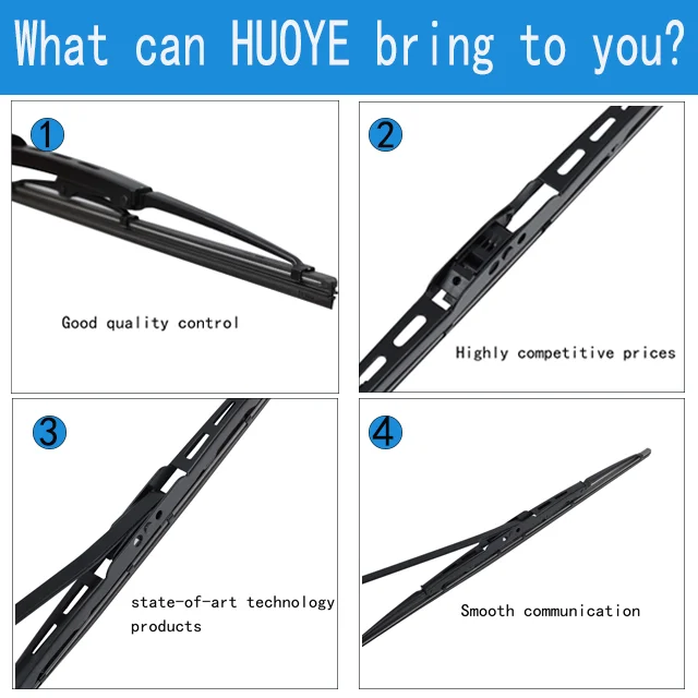 Factory Universal Metal Auto Manufacturer Frame Windscreen High Quality Windshield Car Wiper