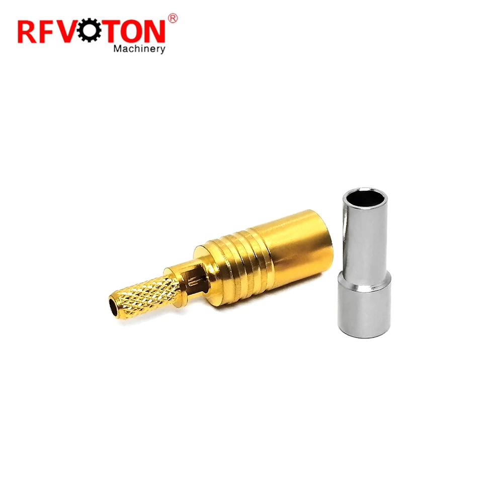 SMB RF Connector SMB Female straight for RG316 RF Coaxial Connector supplier