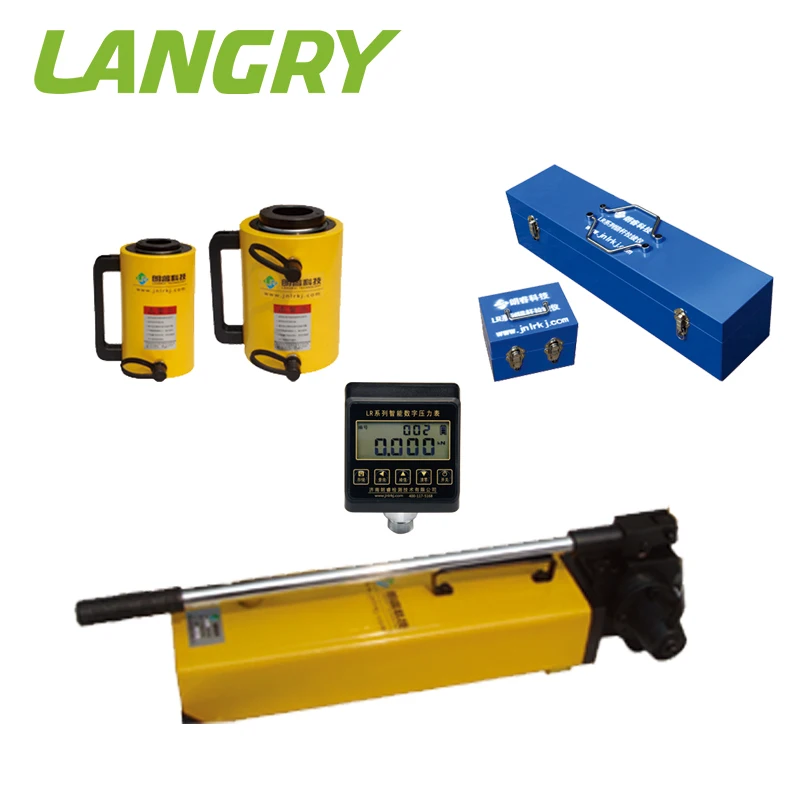 LR-30T Digital Pull Out Test Equipment - 30 Tons Concrete Anchor Tester ...