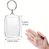 colorful Transparent acrylic rectangular curved