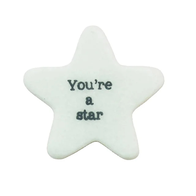Wholesale Factory Outlet Small Stone Gifts Natural Star Shape With Customize Design For Decoration Low Price