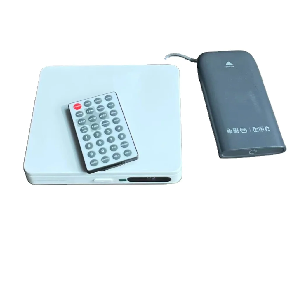 Inveer  Blue Tooth Transmitter Function with Speaker  Portable CD DVD Player  With HD Output M3B