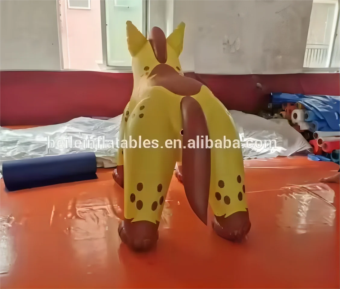 Customized PVC Inflatable Hyena Toy for Advertising for Outdoor Events