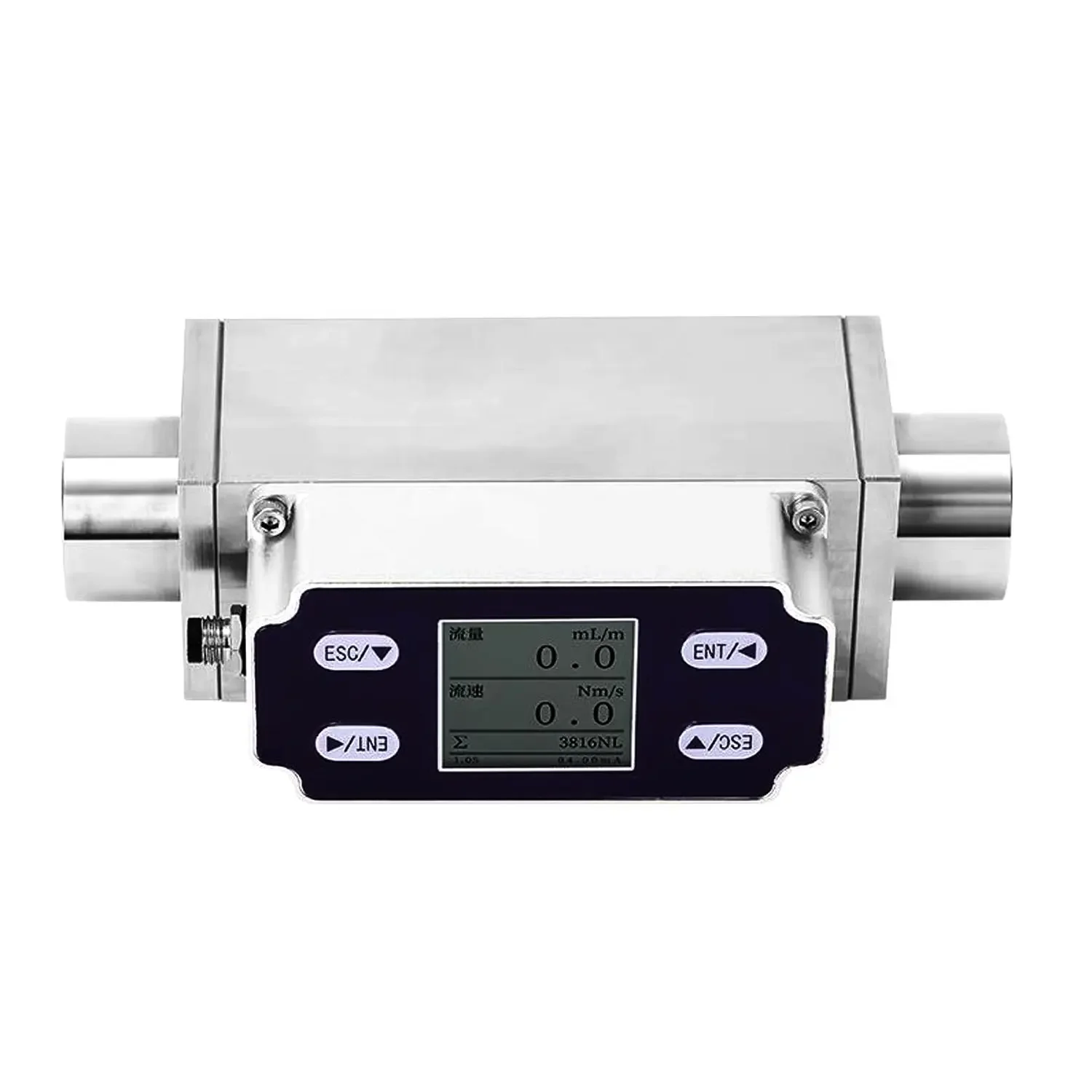 Digital 4-20ma Rs485 Micro Propane Oxygen Co2 Thermal Mass Flow Meter ...