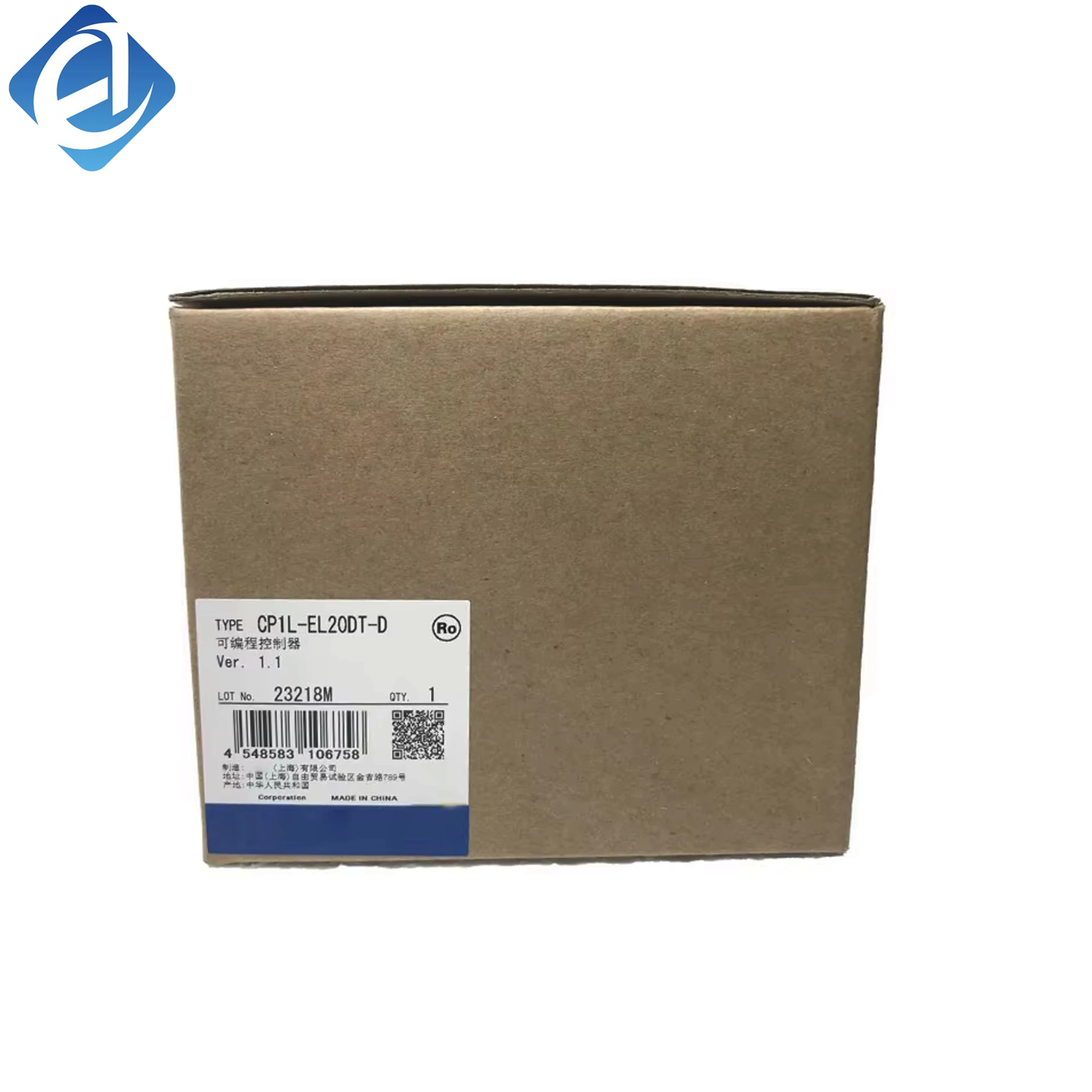 New Original CP1L-EL20DT-D Cp1lel20dtd PLC Controller Stock in Warehouse