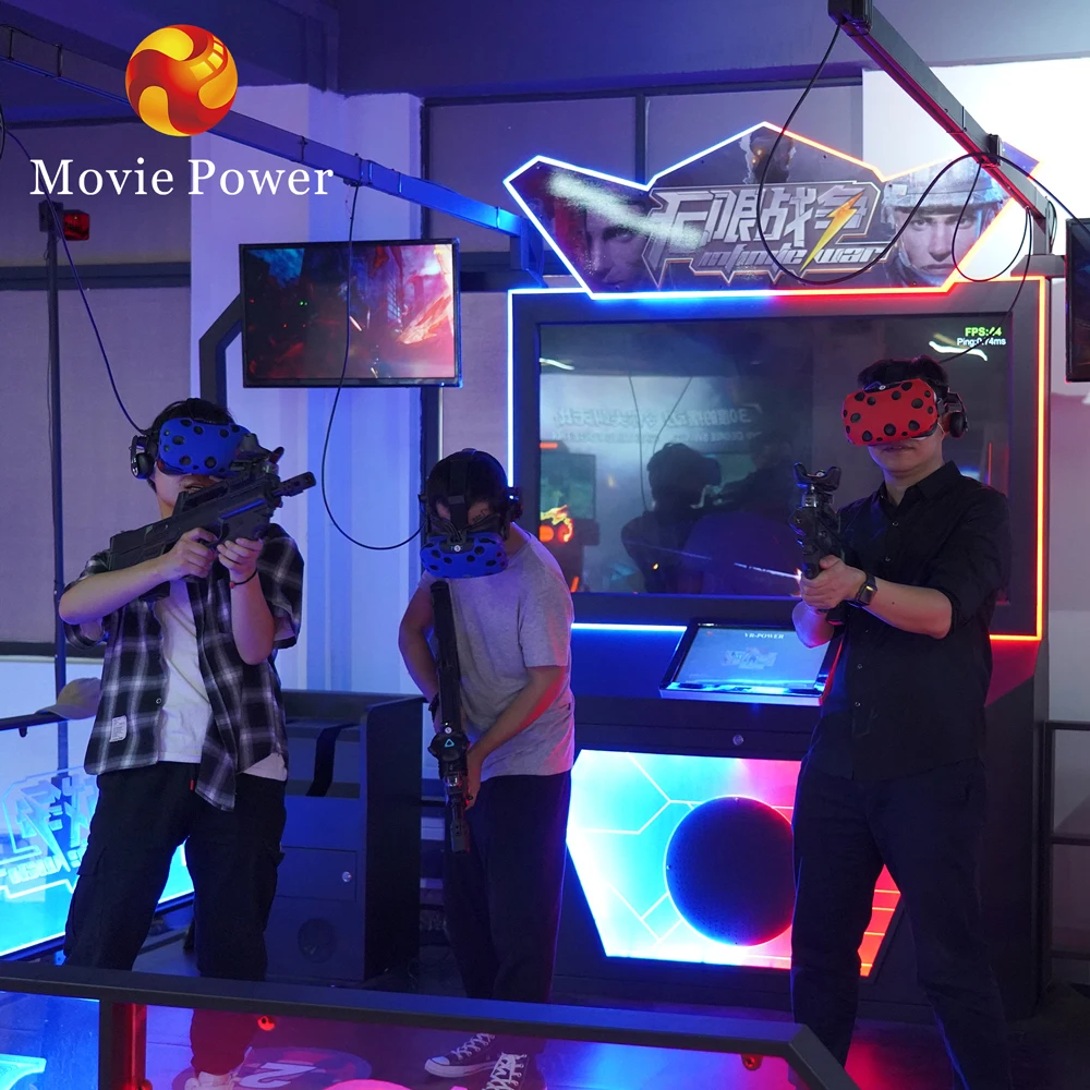 Vr Theme Park Multiplayer Virtual Reality Game Gun Games Vr Shooting Simulator Vr Shooting Game