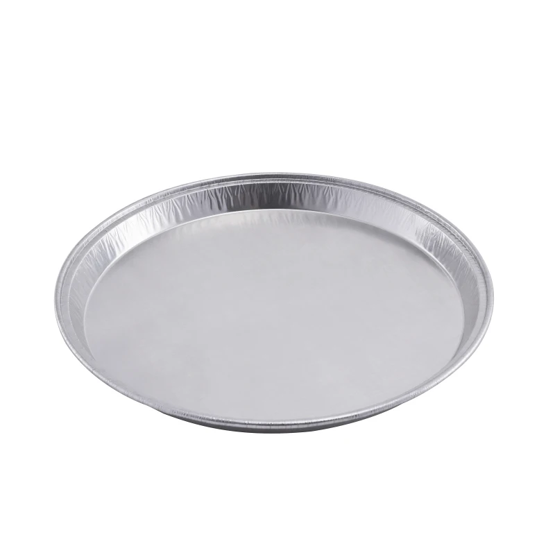Shallow Baking Disposable Aluminium Foil Tray Pizza Pan Buy Aluminium