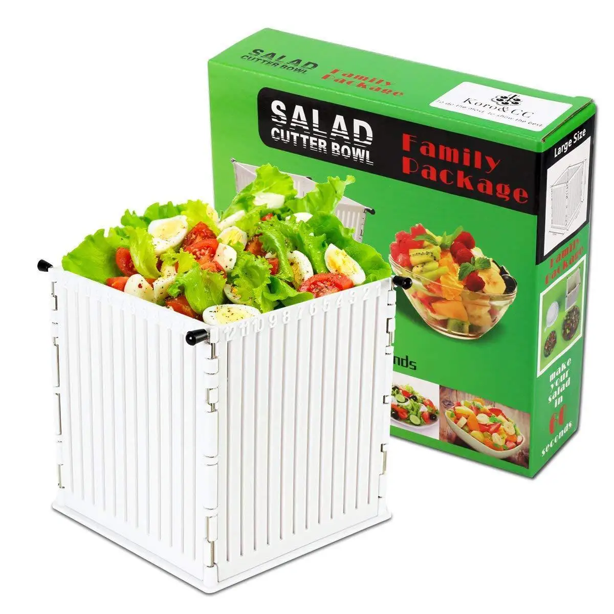 hot style salad bowl fruit salad square cut bowl - buy funky