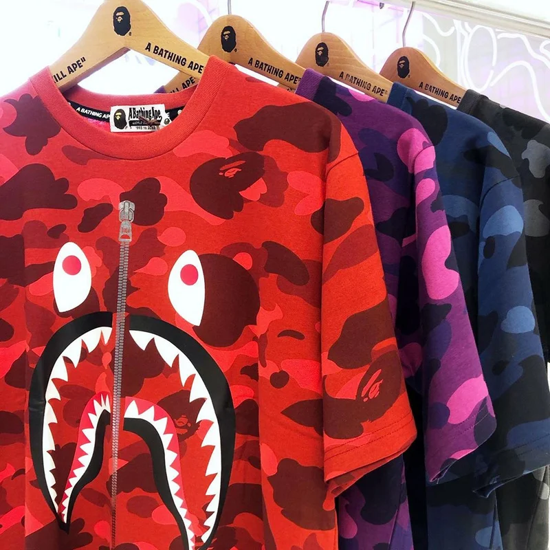 bape shark t shirt