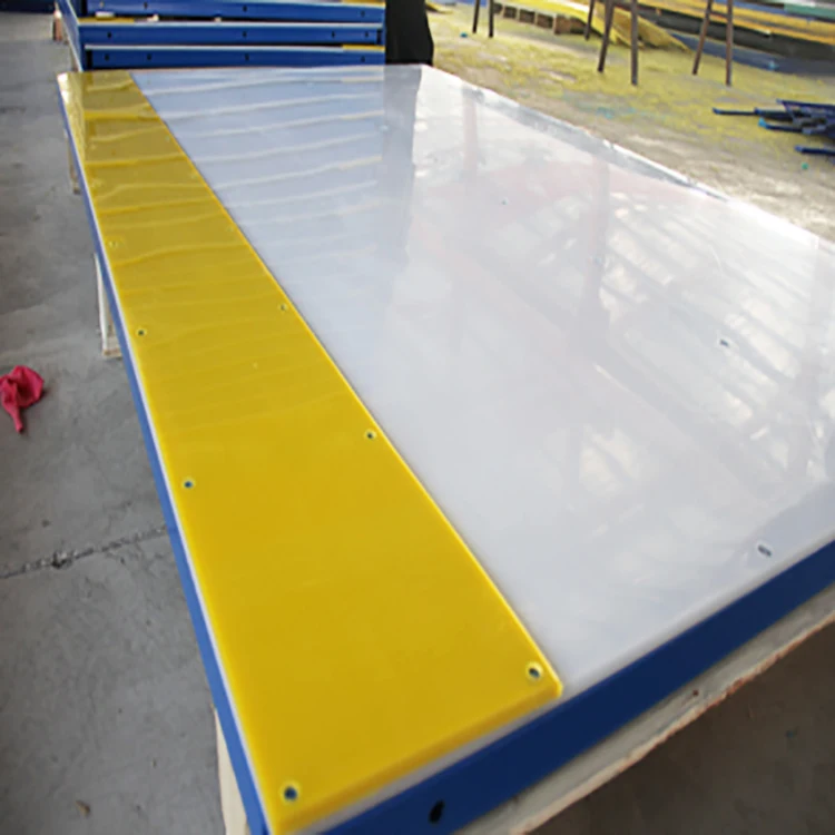 Non-sticking ice rink dasher board Plate/UV resistance ice rink dasher board barrier/modified ice rink dasher board barrier