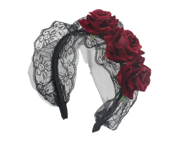 Halloween gifts flower skull headbands for Halloween party.png