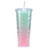 Gradient green-pink reverse