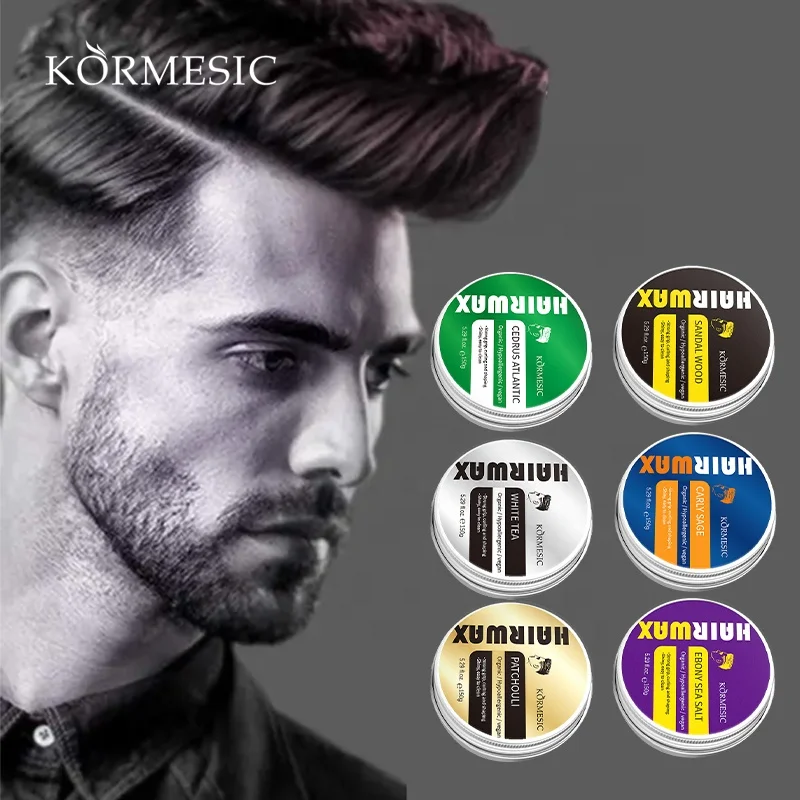 Hair Braid Gel Wholesale Custom Private Label KORMESIC Styling Braid Organic Edge Control for Black Hair Wax