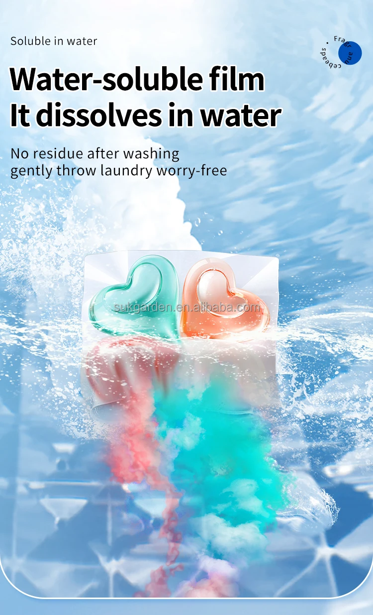 Sukgardenhigh Density 4 In 1 3 In 1 Laundry Pods Ecofriendly Liquid