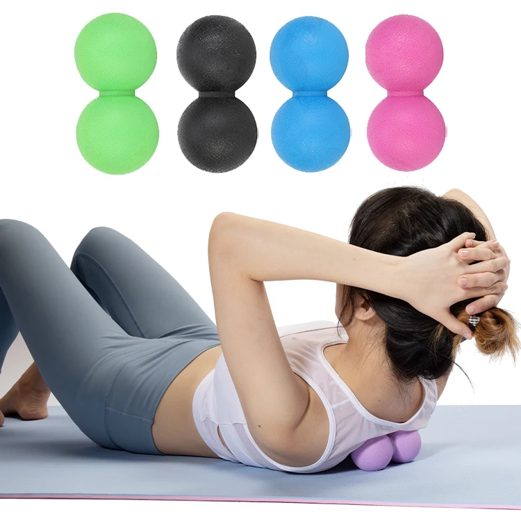 Target Foot Pain Relief Buttock Conjoined Massager Ball, Body Relax Yoga Fascia Ball
