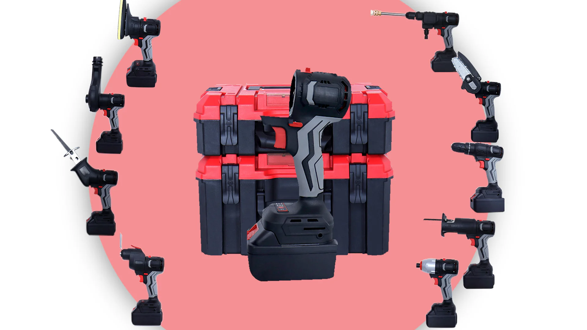 Landseataladro De Batería De Iones De Litio Inalámbrico Para