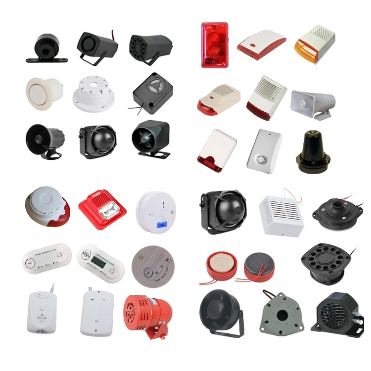 Durable 615v Piezo Electronic Buzzer Alarm 110db Piezo Alarm Fire